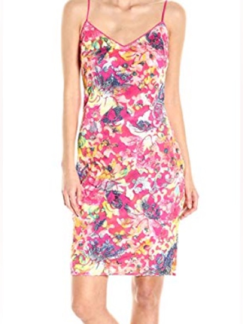 Laundry By Shelli Segal Red Multi-Color Sequin Mini Dress - Picture 5 of 10